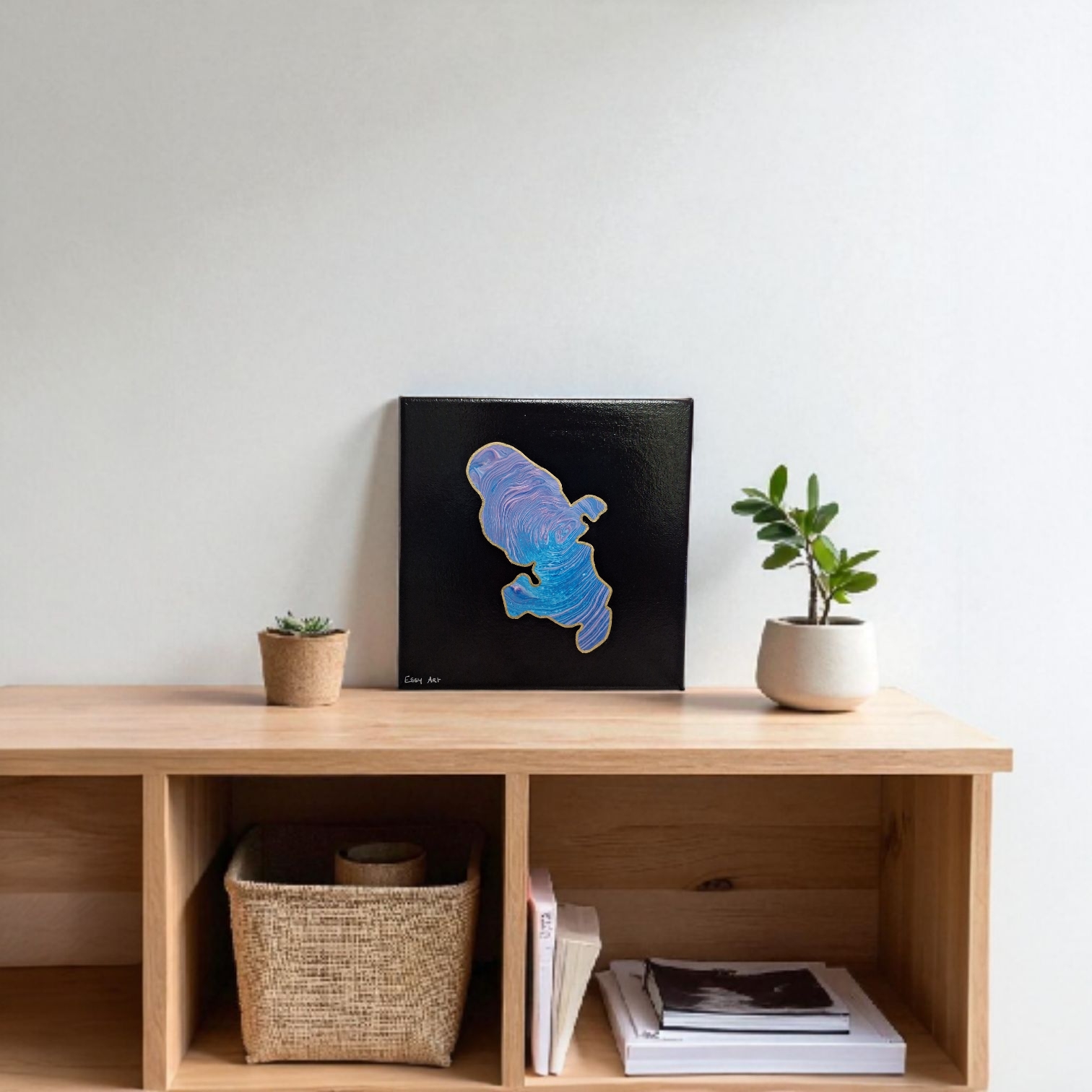 Tableau abstrait Martinique n°07