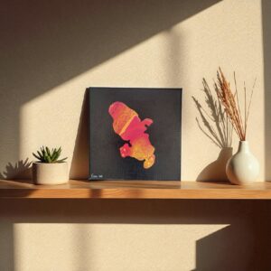 Tableau abstrait Martinique n°08